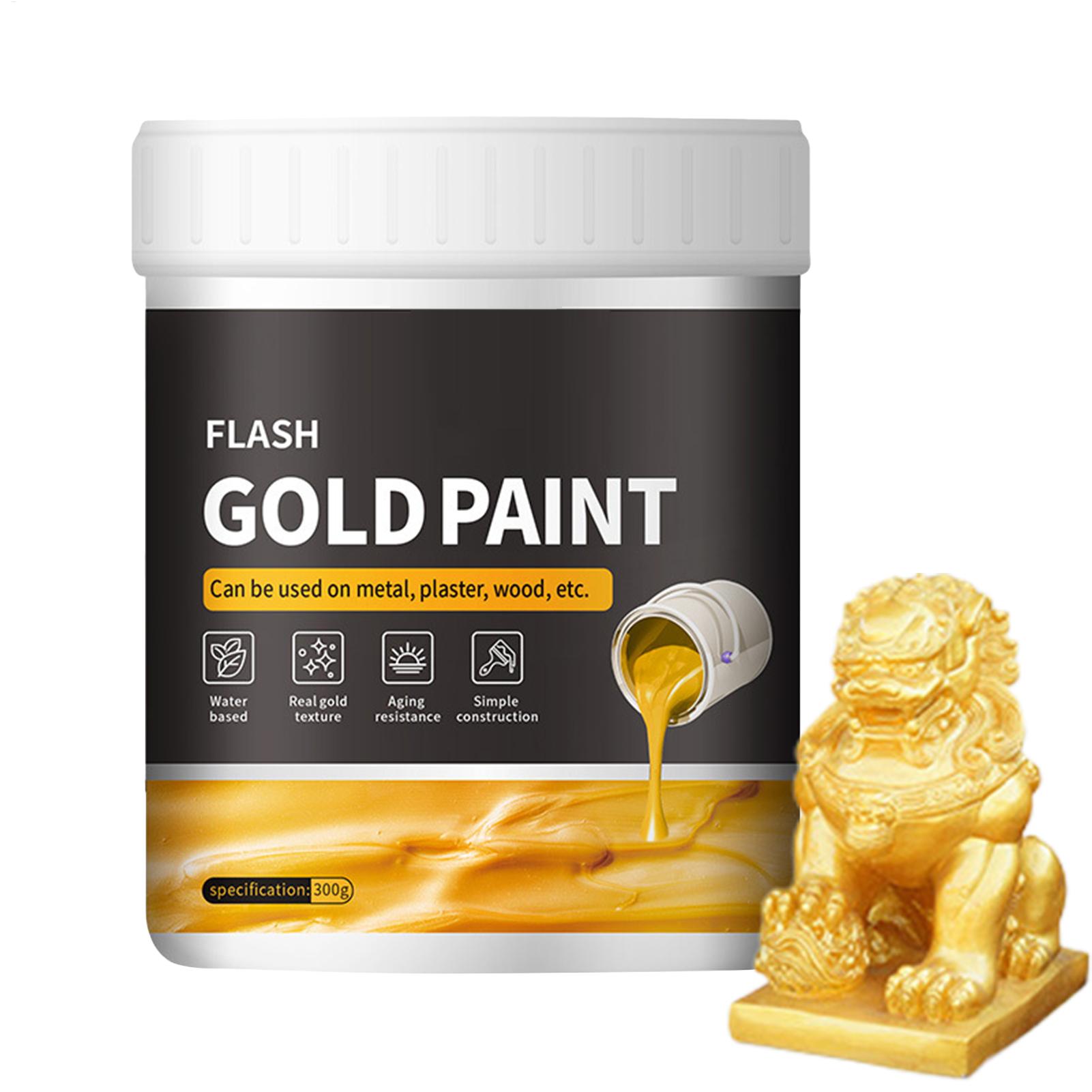 Painting Supplies - Vloeibare verguldselverf 300g Vloeibare goudfolieverf Snel