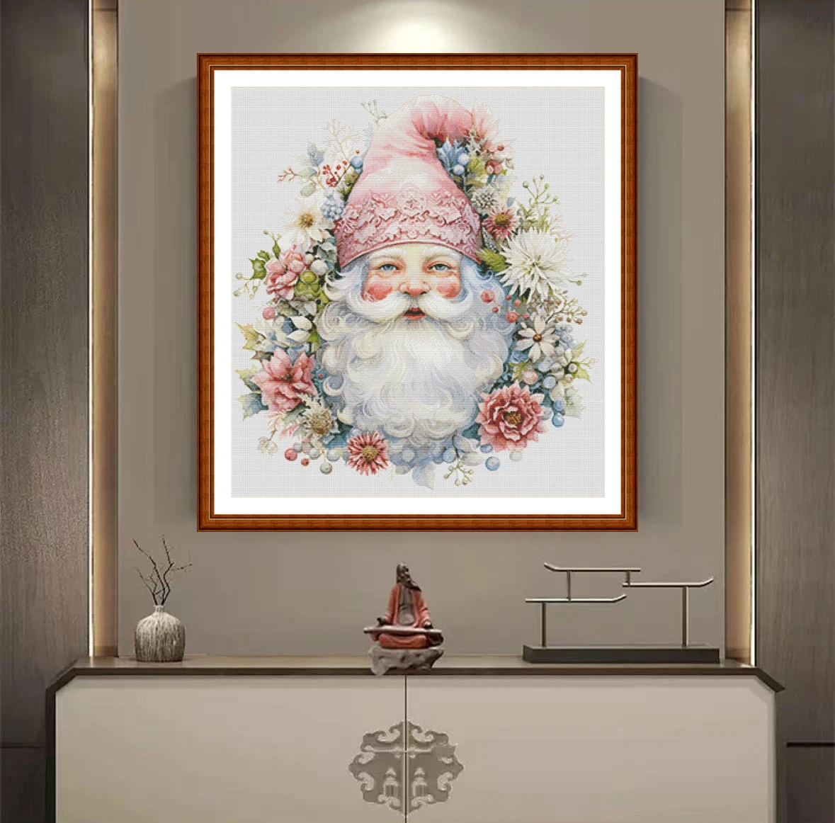 Cross Stitch Stamped Kits Beginners - [ZZ4491- Flower Ball Dwarf] DIY Gepersonaliseerd