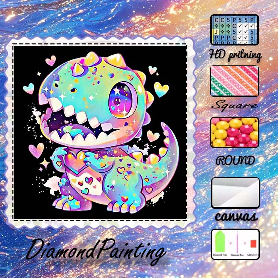 1 stuk 5D DIY flockingdoek, sp - 5D Diamond Painting Kit Full Drill recensie en prijs