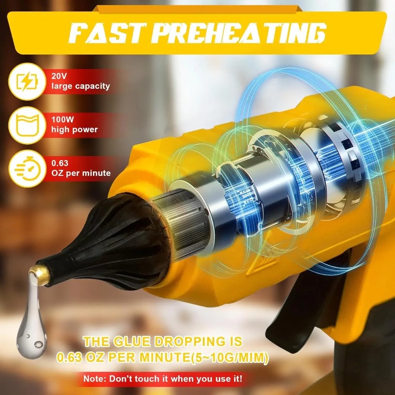 Origineel Draadloos Elektrisch - Hot Melt Glue Gun Cordless recensie en prijs
