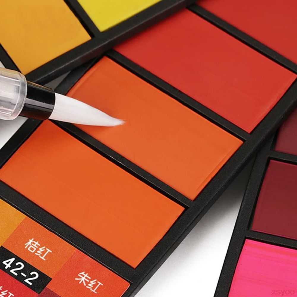 Draagbare opvouwbare aquarelve - Watercolor Paint Set Solid Pigment recensie en prijs