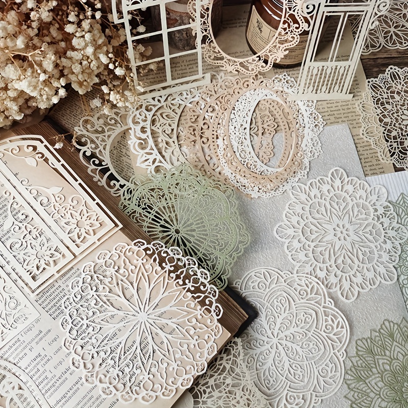 10st Vintage Kant Hol Materiaa - Vintage Junk Journal Scrapbooking Paper recensie en prijs
