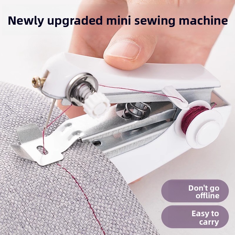 Draagbare handnaaimachine voor - Mini Electric Sewing Machine Handheld recensie en prijs