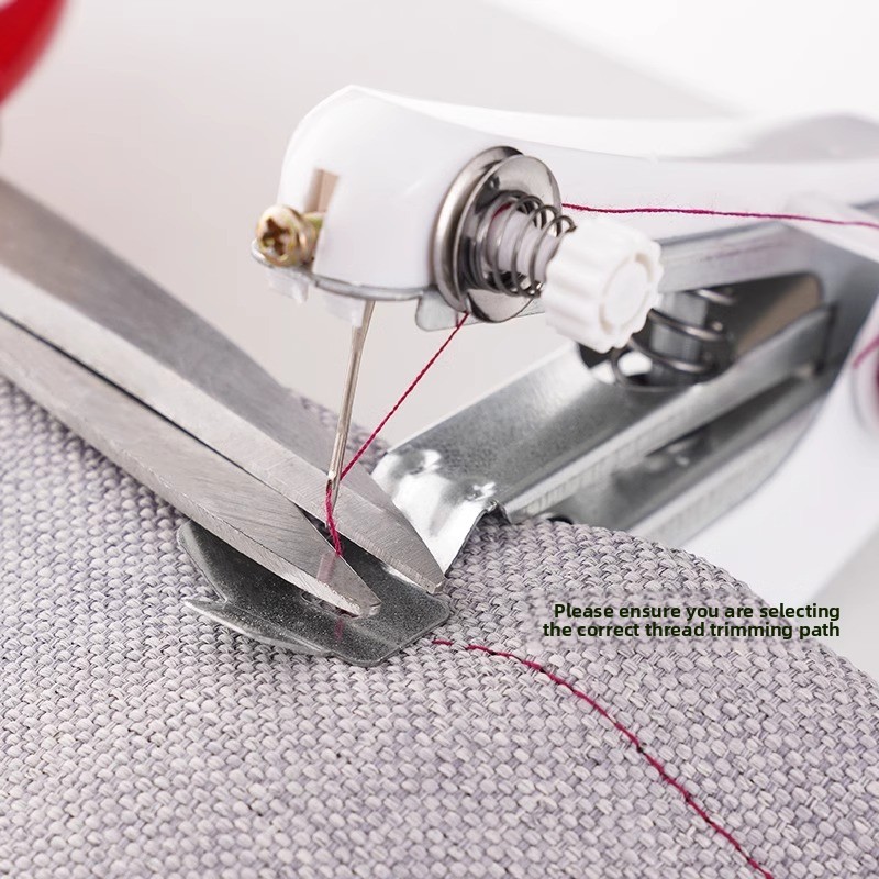 Draagbare handnaaimachine voor - Mini Electric Sewing Machine Handheld recensie en prijs