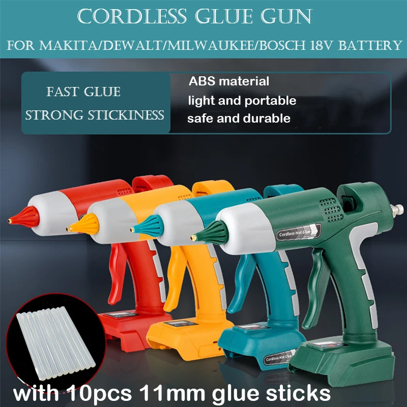 100W Draadloze Hotmelt Lijmpis - Hot Melt Glue Gun Cordless recensie en prijs