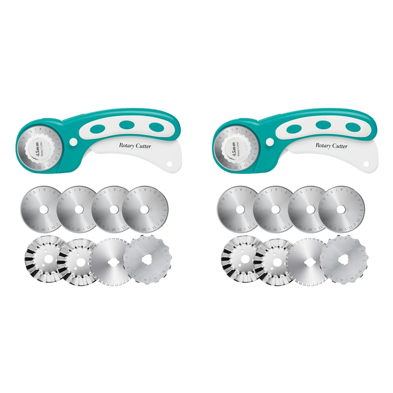 【TODAY-ALLEEN!】2 stuks 45 mm r - Rotary Cutter For Fabric 45Mm recensie en prijs