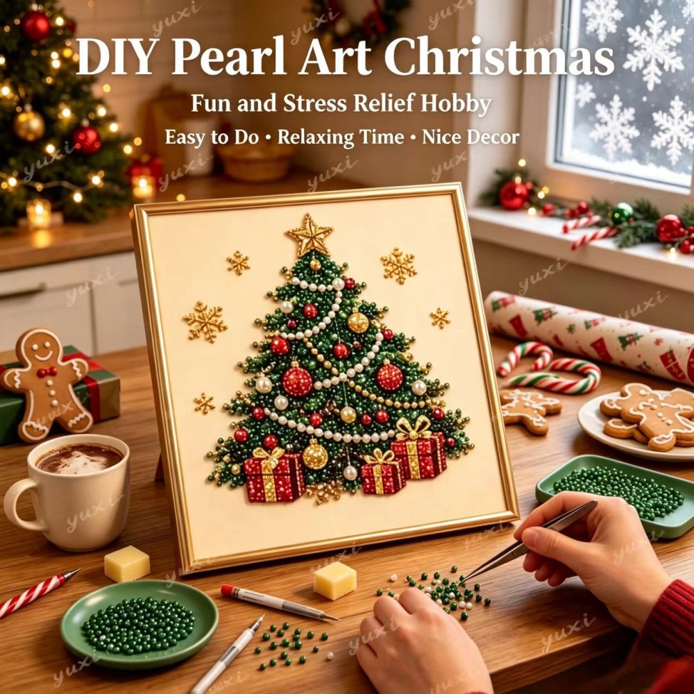 Kerst 5D Diamant Schilderij Ki - 5D Diamond Painting Kit Full Drill recensie en prijs