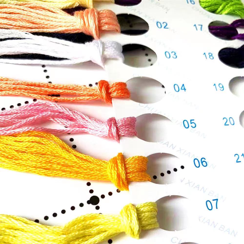 6702 DIY-borduurpakketten Krui - Cotton Embroidery Thread Skeins recensie en prijs