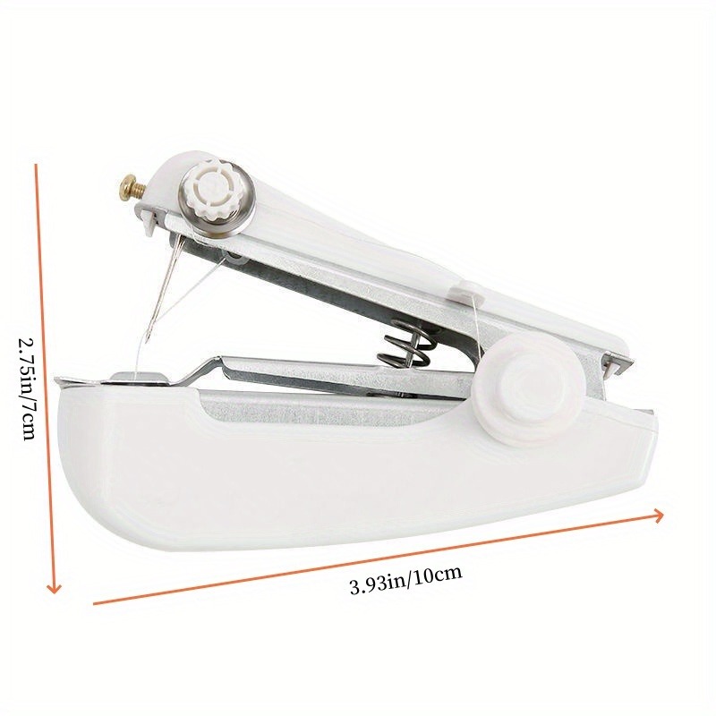 1 stks Witte Draagbare Mini Na - Mini Electric Sewing Machine Handheld recensie en prijs