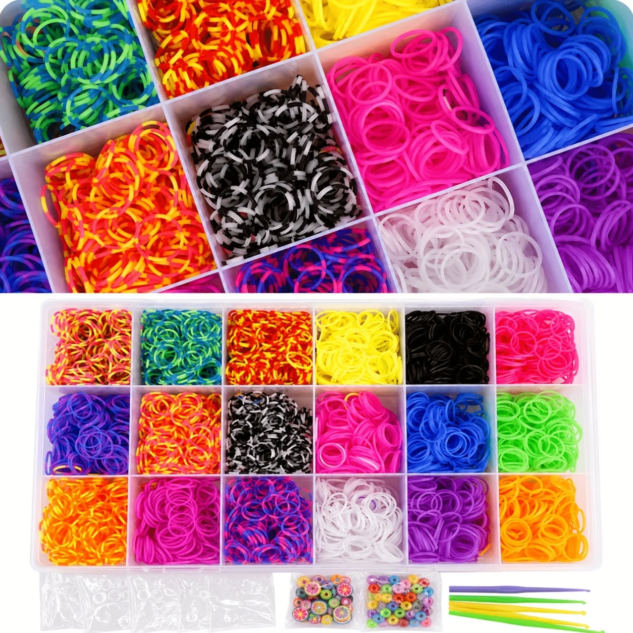 4800 Loom Bands Kit, rubberen  - Beading recensie en prijs