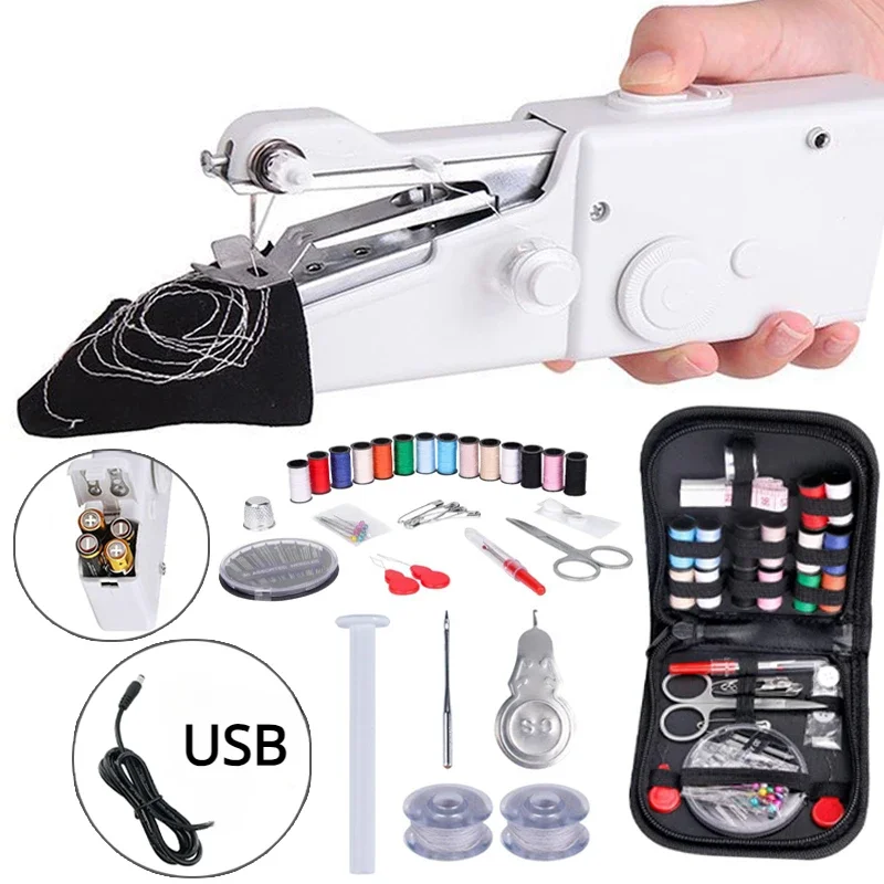 Huishoudelijke Naaimachine Naa - Mini Electric Sewing Machine Handheld recensie en prijs