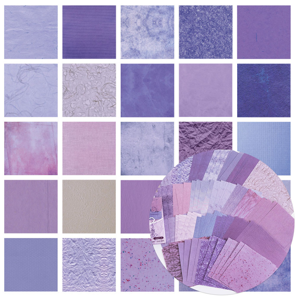 100 stuks kleurrijke textuur a - Vintage Junk Journal Scrapbooking Paper recensie en prijs