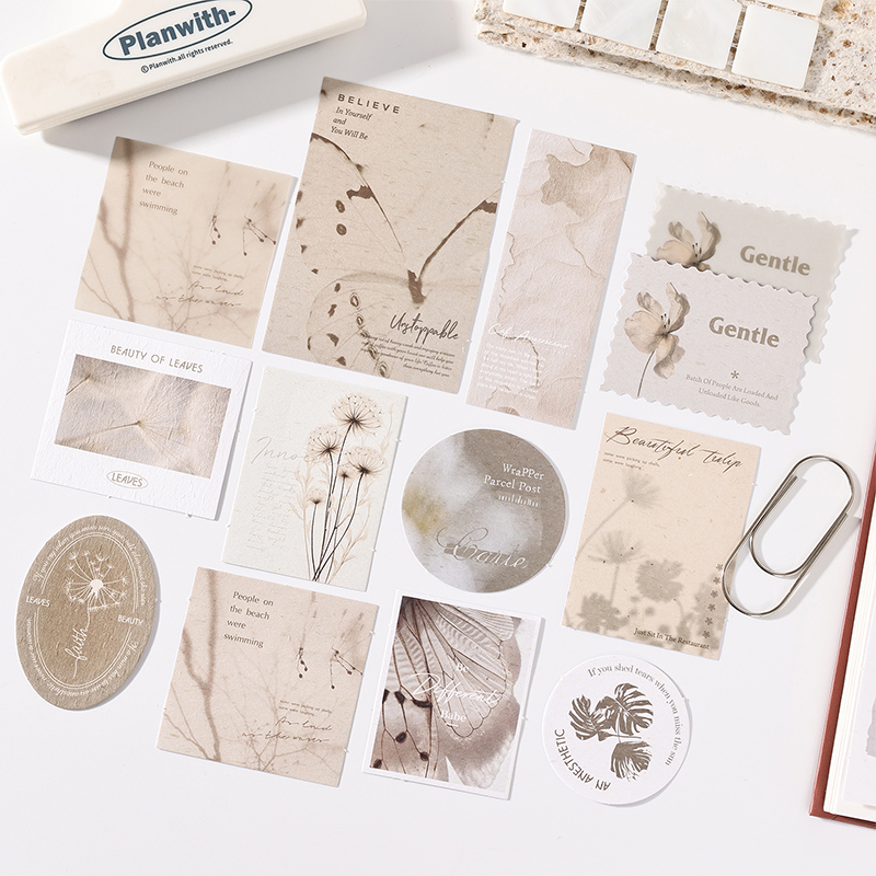 JIANQI 30 stks Vintage Papier  - Vintage Junk Journal Scrapbooking Paper recensie en prijs
