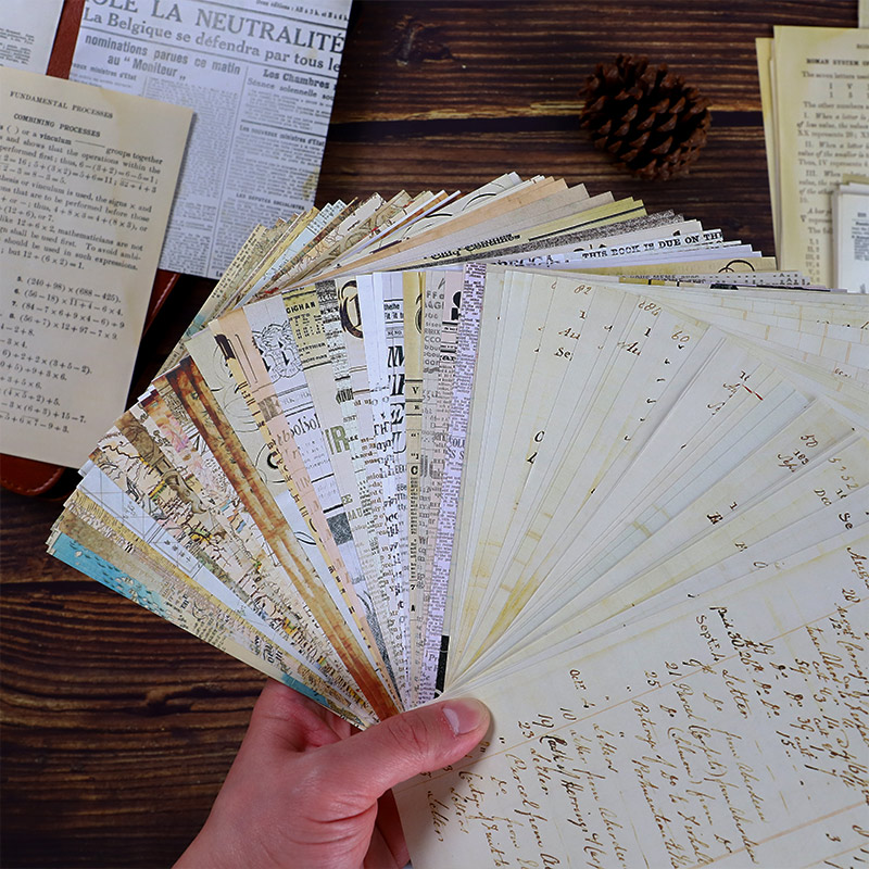 30 stuks oude kaart bloem lett - Vintage Junk Journal Scrapbooking Paper recensie en prijs