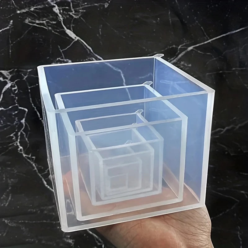 5-delige vierkante harsvorm si - Silicone Epoxy Resin Molds Set recensie en prijs