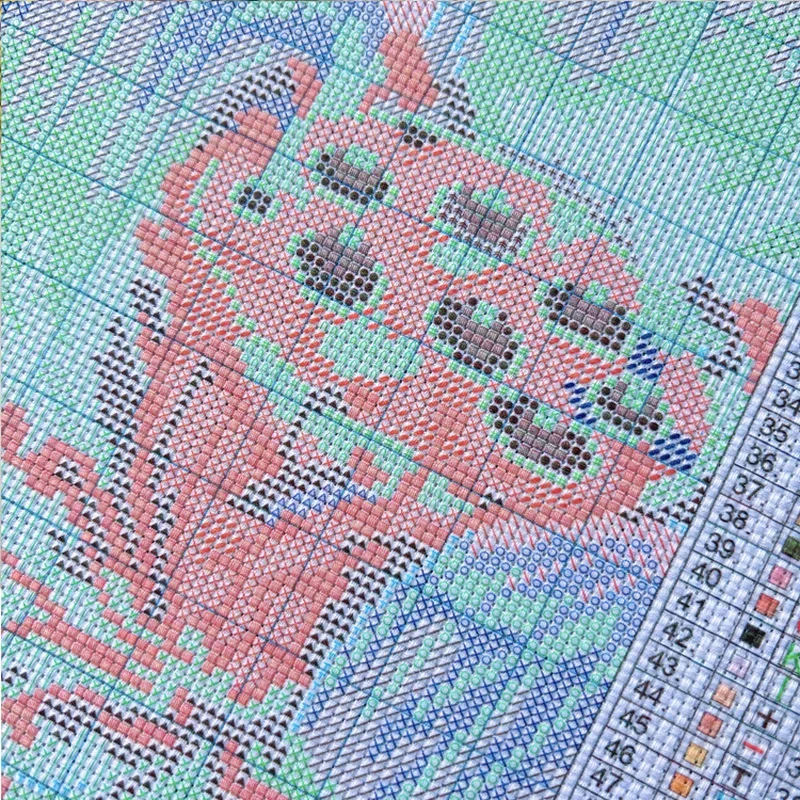 [ZZ4491- Flower Ball Dwarf] DI - Cross Stitch Stamped Kits Beginners recensie en prijs