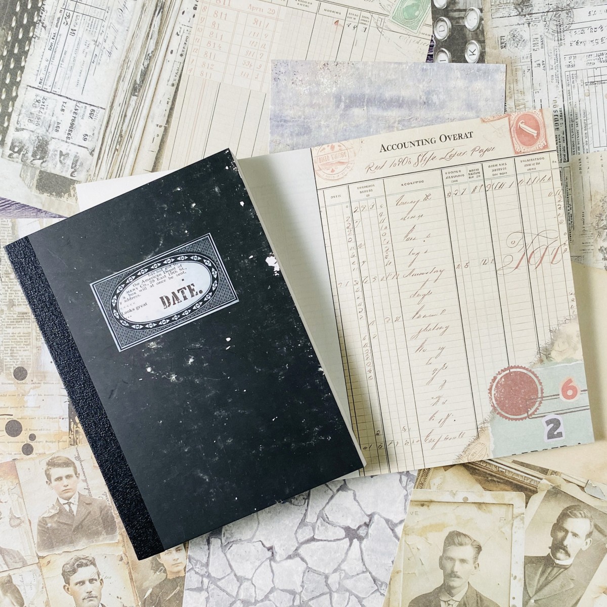 100 vellen Vintage Scrapbook P - Vintage Junk Journal Scrapbooking Paper recensie en prijs