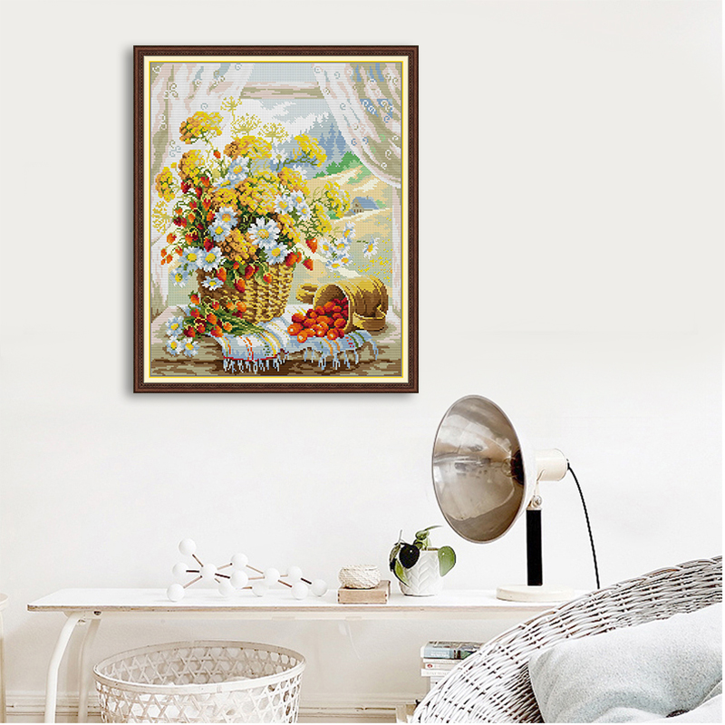 Gestempeld Cross Stitch Kit Ca - Cross Stitch Stamped Kits Beginners recensie en prijs