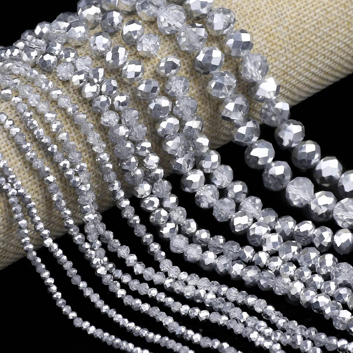 Half Zilver Kleur Transparante - Glass Seed Beads 2Mm Jewelry Making recensie en prijs